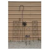 Trellis; Garden Hooks; Flower pot holders