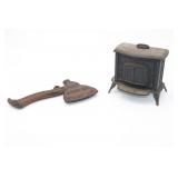 Art Stove Co. Axe & Vermont Castings Stove Bank