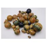 Wooden Nesting Balls and Egg