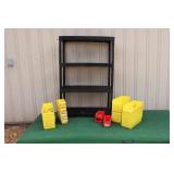 Plastic Shelves & Storage Bins