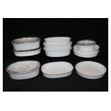 Corning French White Casseroles