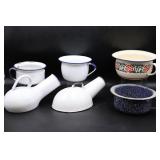 Vintage Enamel Potties and Urinals