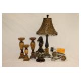 Lamp, Candle Holders, Drapery Hardware, Decor