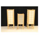 3 Lamps -Paper has Spots-