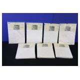 7 New Ivory Damask Table Cloths 60 x120