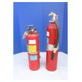Two Fire Extinguishers