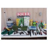 Garden Supplies - Sprayers; Prunners; LP tank