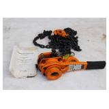 Chain Hoist, Lever Puller 3/4 Ton