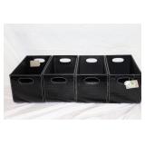 4 Decorative Storage Boxes
