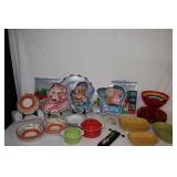 Mixing Bowls, Plates, Casseroles, Cake Pans