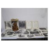 Christmas Pyramid & Thomas Nast Drawings