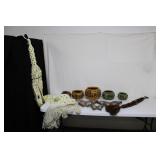 Flower Pots, Garden Butterflies, Macramé Hangers