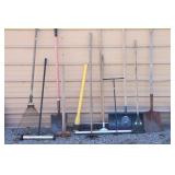 Garden Tools, Rolling Magnet, Shovels, Rakes