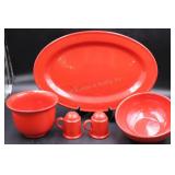 Mamma Ro Italy Platter, Bowls, Shakers