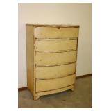 5-Drawer Chest with distressed finish