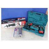Makita 9.6V Drill, Porter Cable 7.5amp Saw