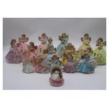 Vintage Josef Birthday Angels Set