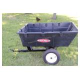 Heavy Hauler Dump Lawn Cart-Plastic Body