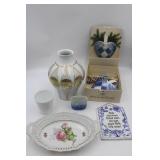 Denmark & Germany Porcelain Vases