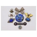 Enamel Pins, Brooches