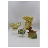 4 Figural McCoy Planters