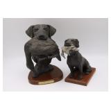 Ducks Unlimited & Chesapeake Dog Figures