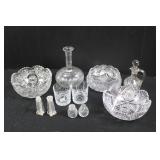 Assortment of Cut Glass