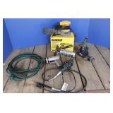 Air Tools, Dremels, DeWalt Sander