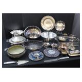 Assorted Silver Plate Serve Ware