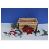 Bench Vice, Clamps