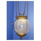 Victorian Hanging Globe Lamp