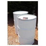 2- 55 Gallon Metal Drums