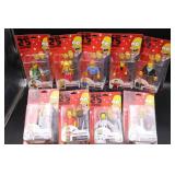 9 Simpsons Guest Star Figures NOS