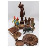 Carved Wood Figurines