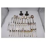 Assorted Sterling & Plated Flatware