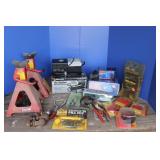 Air Compressor, Jack Stands, Trickle Charger &More