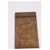 Tiffany Studios Bronze Zodiac Note Book Holder