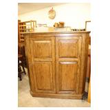 Corner Entertainment Cabinet