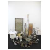Large Assortment Vintage Kitchen Collectibles