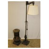 Floor lamp and Heater