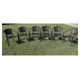 6 Patio Chairs