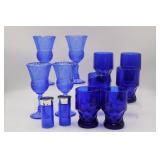 Cobalt Blue Glass Ware & Shakers