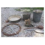 Galvanized Buckets, Scoops, Iron Ladle,Sewer Snake