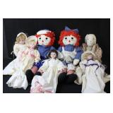 Dolls Raggedy Ann & Andy