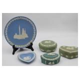 Wedgwood Trinket Boxes Dish and Plate