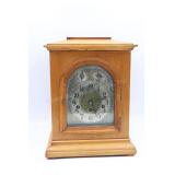 Junghans 1919 Tri Dial Metal Face Mantle Clock