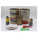 Standard Motor Oil Cans, Advertising Collectibles