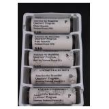 5 US Mint State Quarter Rolls National Parks
