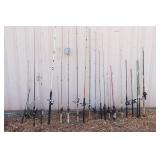Rods & Reels-Several Damaged