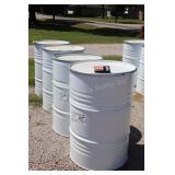 4- 55 Gallon Metal Drums